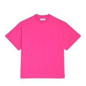 Men's Pink Crewneck T-Shirt